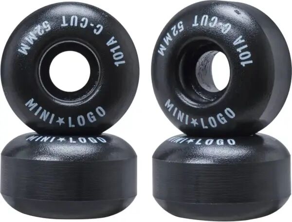 Skateboard Rollen Mini Logo C-Cut 2 101A 4 Stk. (52mm - Schwarz)