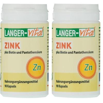 ZINK+VIT.B5+Biotin Kapseln 2x 2x90 St