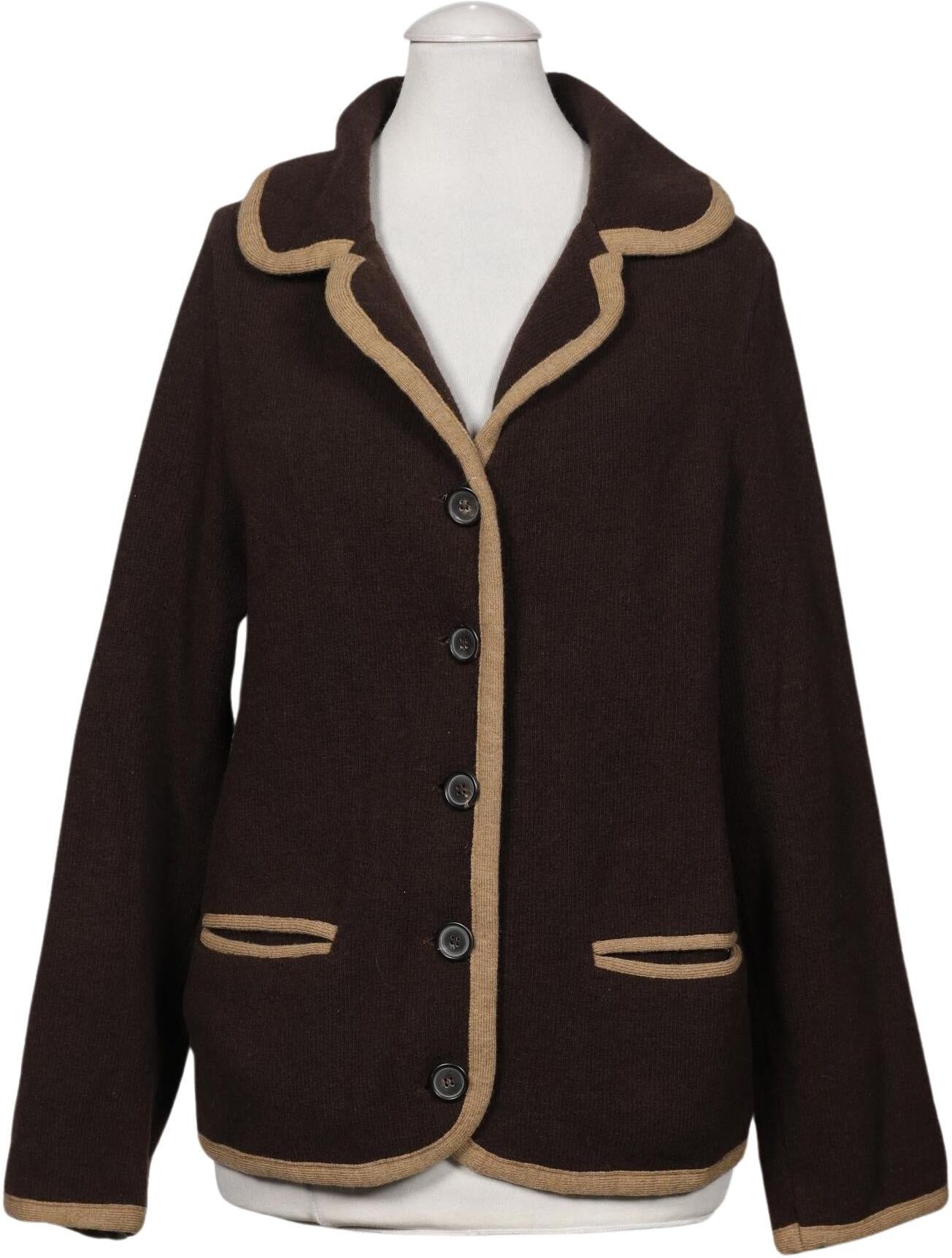 Georg Maier Damen Blazer, Mehrfarbig, Gr. S, Schurwolle - Second Hand