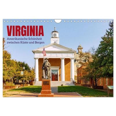 Virginia. Amerikanische Schönheit zwischen Küste und Bergen (Wandkalender 2027 DIN A4 quer), CALVENDO Monatskalender