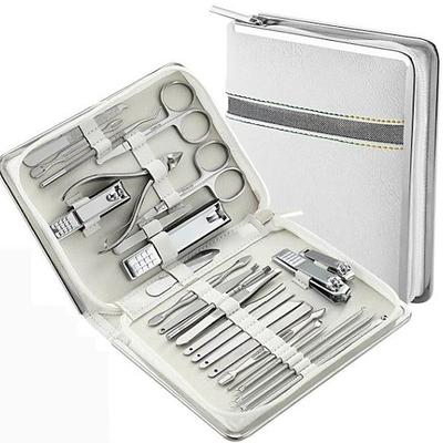 Maniküre-Set Pediküre-Set – 26-teiliges Maniküre-Set Professionelle Nagelknipser, Nagelpflege-Set aus Edelstahl, Pediküre-Set für Damen und Herren