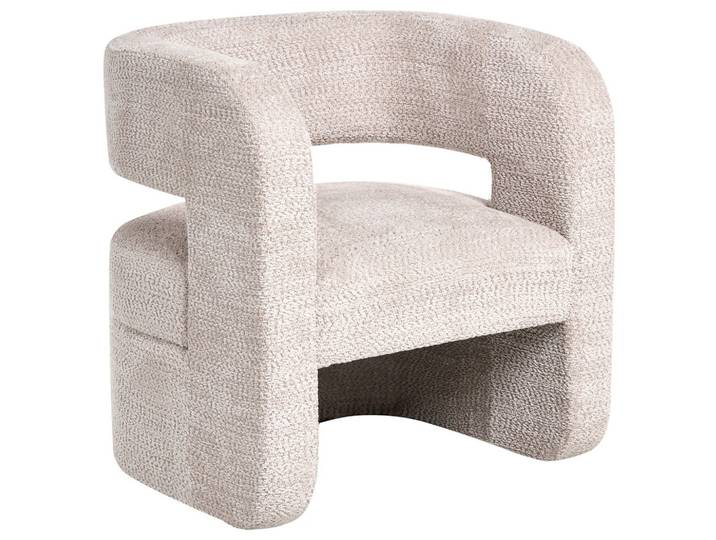 SESSEL Chenillegewebe Beige Vidsel