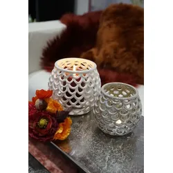 Tischlicht Pitello 14cm creme