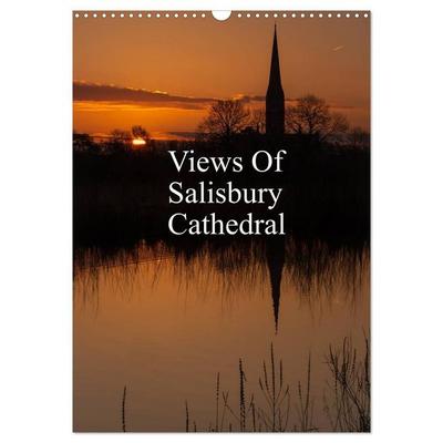 Views Of Salisbury Cathedral (Wall Calendar 2027 DIN A3 portrait), CALVENDO 12 Month Wall Calendar