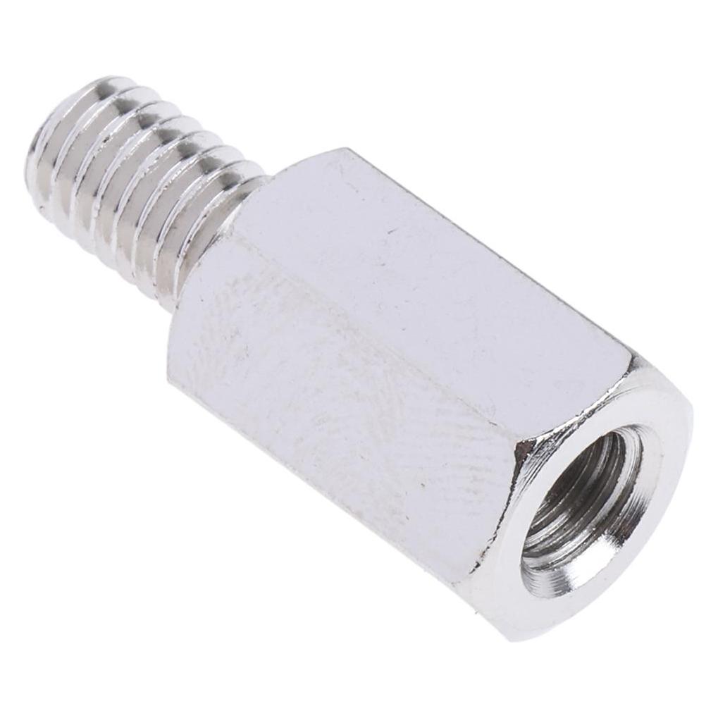 RS PRO Steel Hex. Threaded Spacer M6x15mm (8066663)