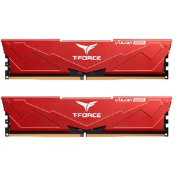 Team Group T-Force Vulcan DDR5 Desktop Memory rot - 32 GB, 6.000 MHz