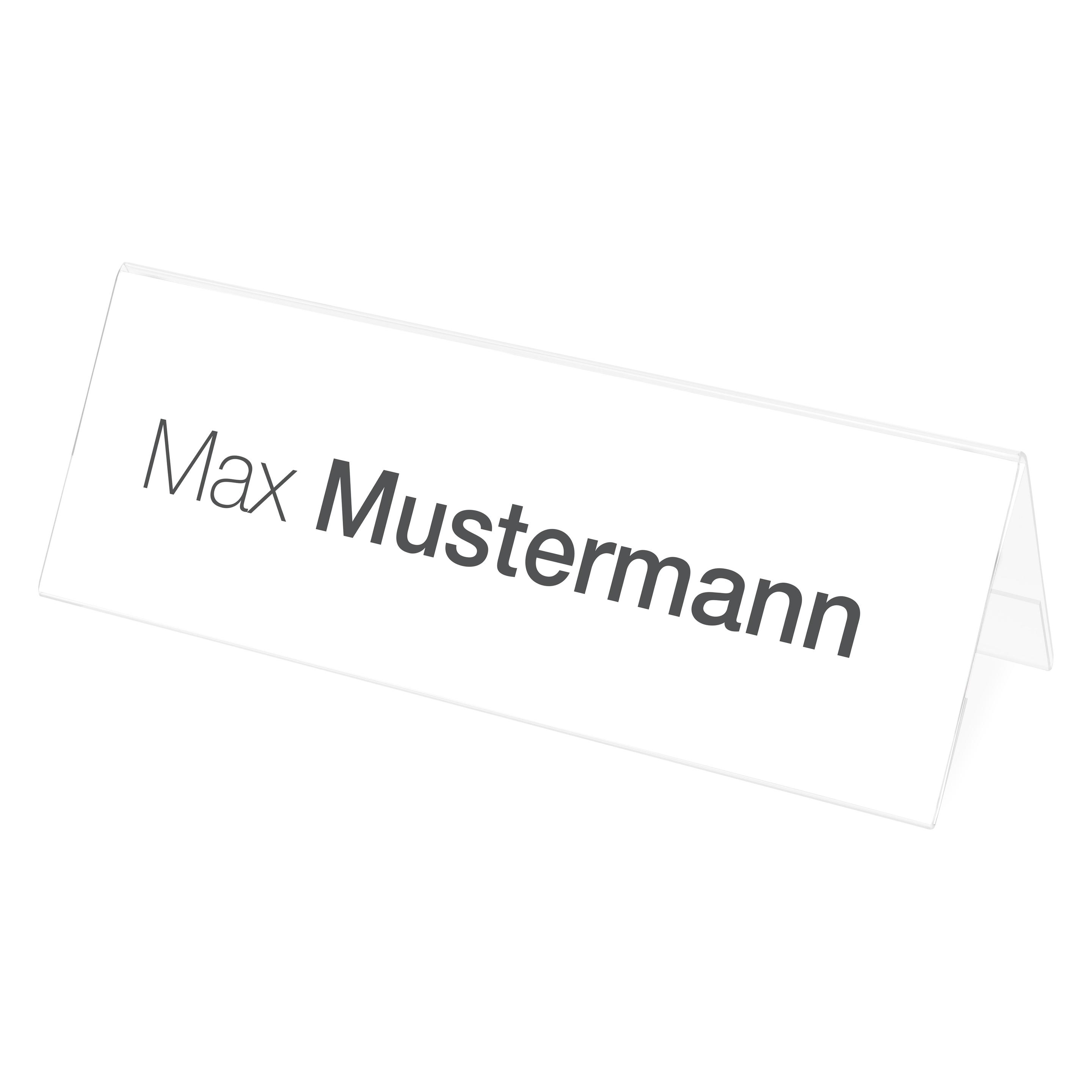 Deflecto Tischnamensschild (778901)