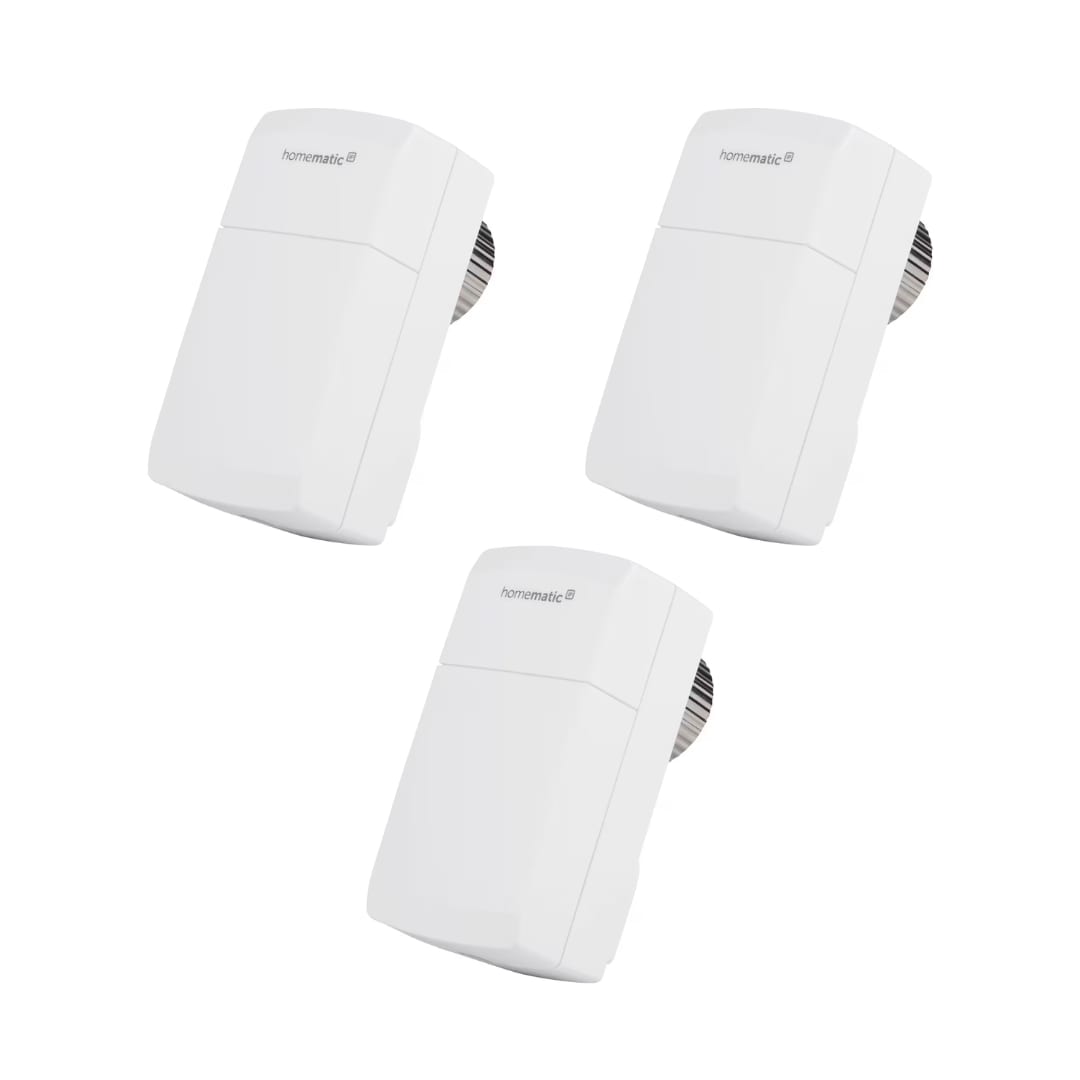 Homematic IP Heizkörperthermostat – kompakt • 3er Pack 5C23-080_3ER