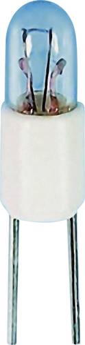 TRU Components 1590349 Micro Glühlampe 18V 0.468W Bi-Pin T1 Klar