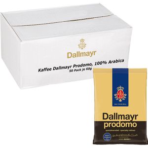 Dallmayr Kaffee Prodomo, gemahlener Kaffee, 100% Arabica, 3 kg, 50x 60 g
