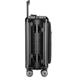 Travelite Koffer & Trolley Next 4w Trolley S Front Pocket, Koffer, Schwarz