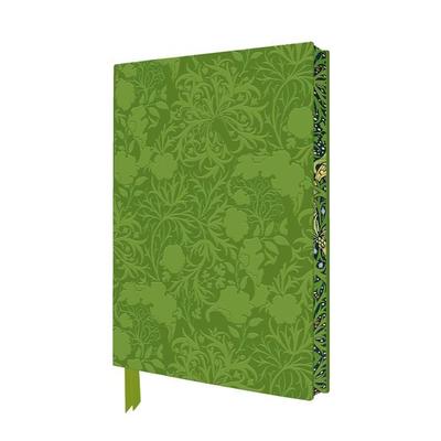 Exquisit Premium Notizbuch DIN A5: William Morris, Meeresalgen Tapetendesign, Nonbook von Flame Tree Publishing, Browntrout, 978-1-80417-638-2