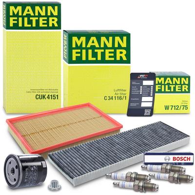 Mann-filter Inspektionspaket Filtersatz SET C [Hersteller-Nr. 10491233] für Opel
