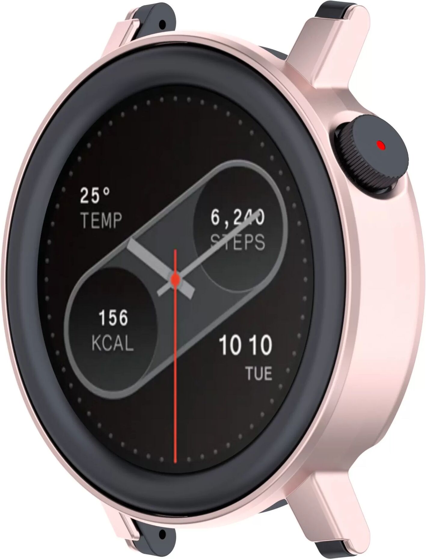 INF Halbseitige PC-Schutzhülle für CMF Watch 3 Pro - Pink