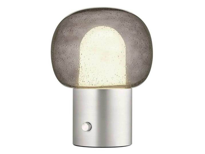 Iris LED Taffellamp Matt Stainless Steel - Blomus - Woonkamer - Aluminium