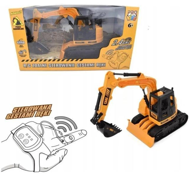 Pro Kids Graafmachine bestuurd met handgebaren
