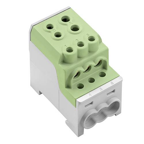 Weidmüller 2603830000 Verteilerklemme Schrauben Grün 3St.