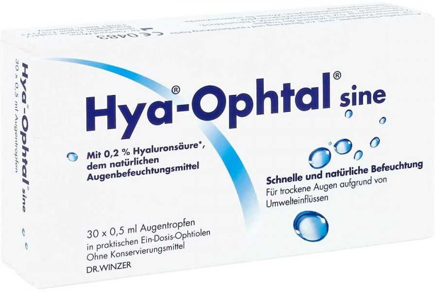 Hya Ophtal Sine 30X0.5ml