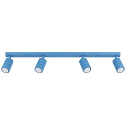 Sollux SL.2382 Deckenleuchte KARBON 4L himmelblau