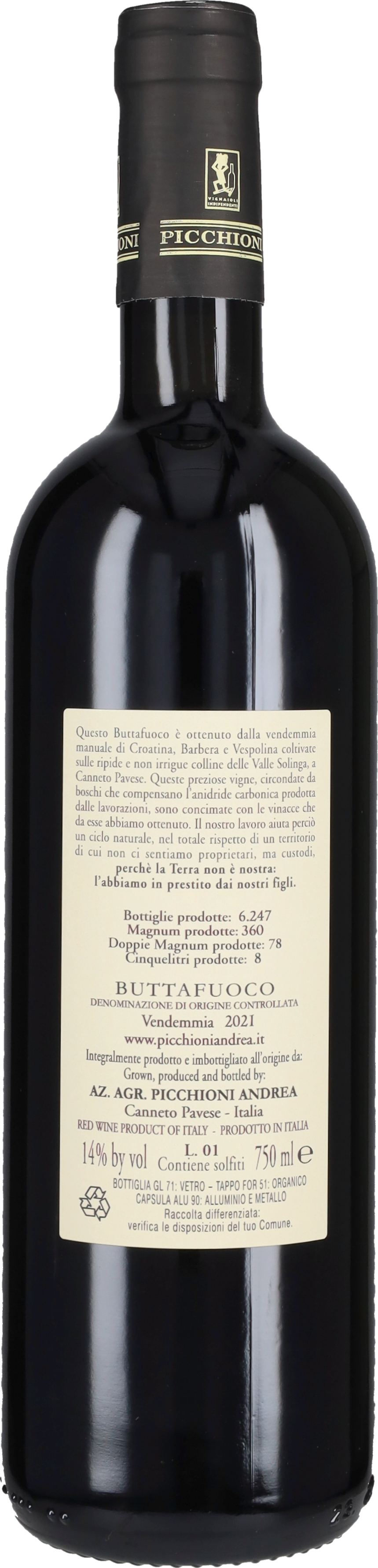 Picchioni Andrea Buttafuoco 'Riva Bianca' Picchioni 2021