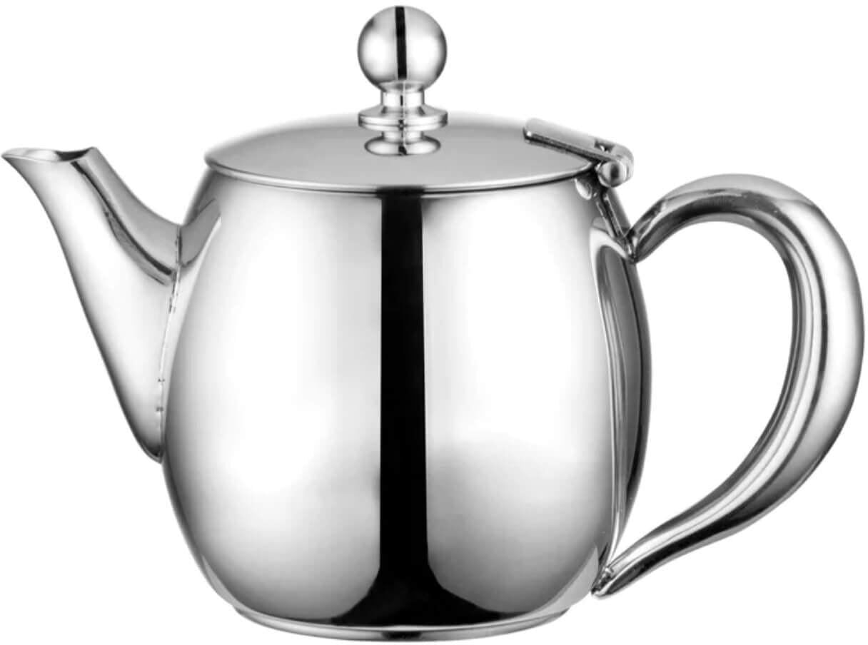 Grunwerg Buxton Café Olé Stainless Steel Teapot - 4 Cup