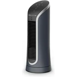 Rowenta Eole Compact Tischventilator (VU6220), Ventilator, Schwarz, Blau, Grau, Weiss