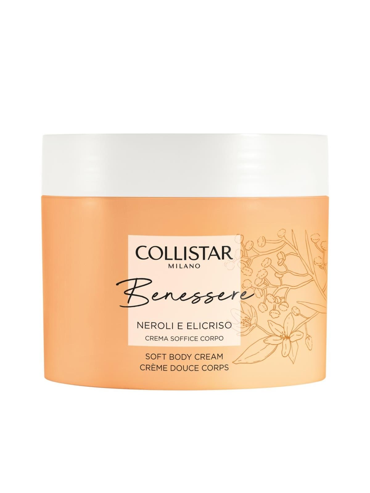 Collistar Benessere Neroli And Helichrysum Soft Body Creme