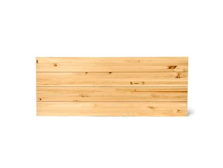 Raw Wood - Kopfteil Bett 170 und 180 cm King Size - Nordisches Kopfteil aus Massivholz – Handgefertigt in Spanien - Hiyori Oak