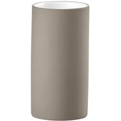 Zone Denmark, Zahnputzbecher, Zahnputzbecher Solo Taupe, Detailfarbe: Taupe