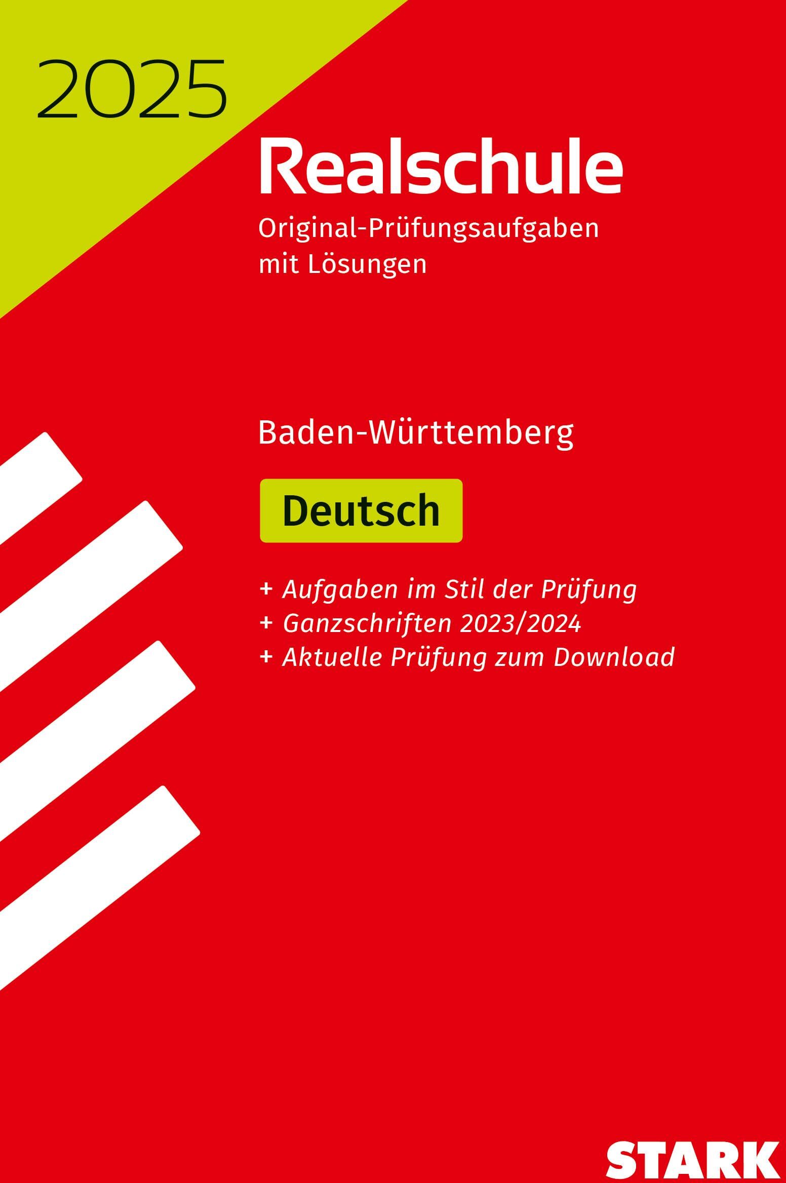 Anja Engel - STARK Original-Prüfungen Realschule 2025 - Deutsch - BaWü - Preis vom 09.10.2026 07:28:09 h