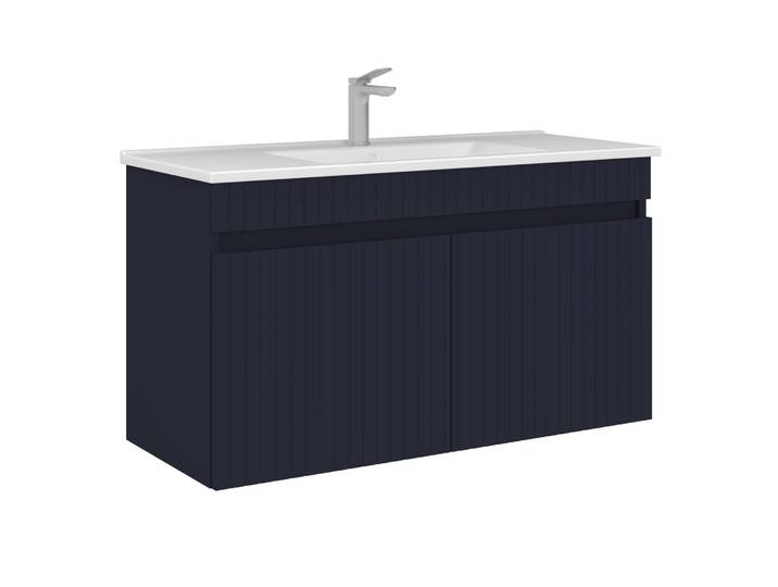 Meuble Vasque Tivoli 100 - 100 x 45 x 57 cm - Matte Navy Blue