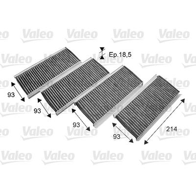 Valeo Filter, Innenraumluft [Hersteller-Nr. 715712] für BMW