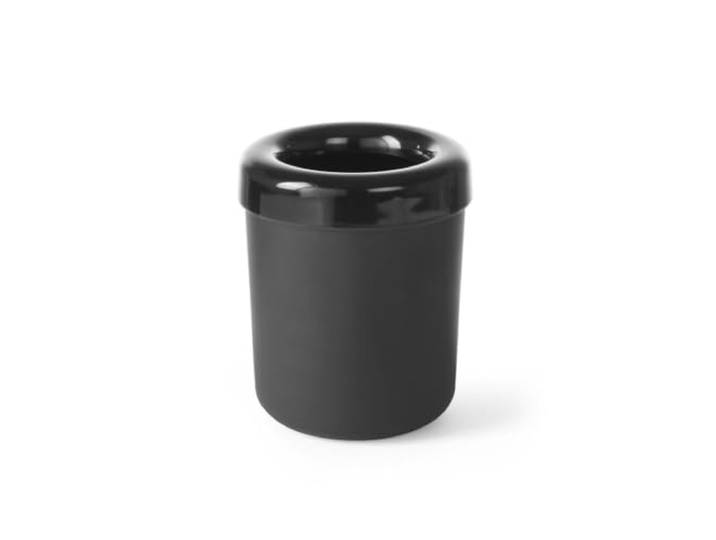 HENDI Tafelafvalbakje of bestekhouder - Zwart - ø130x(H)160 mm
