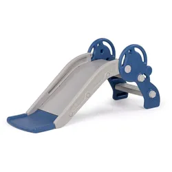 Chipolino Kinderrutsche Baum 116 cm Rutschlänge Stufen Basketballkorb wetterfest blau