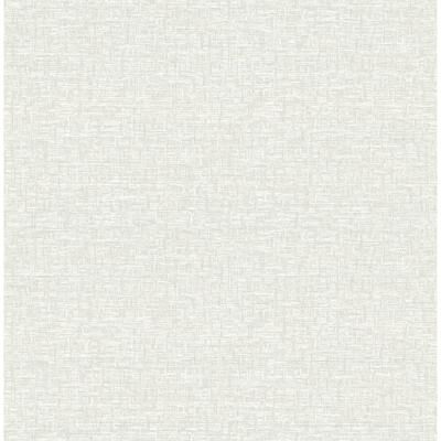 A-Street Prints Minerva Cream Texture Geometric Wallpaper