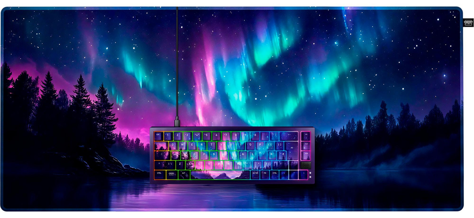 Cherry JB-0100DE-0011 Cherry Xtrfy Keyboard en Mousepad Bundle