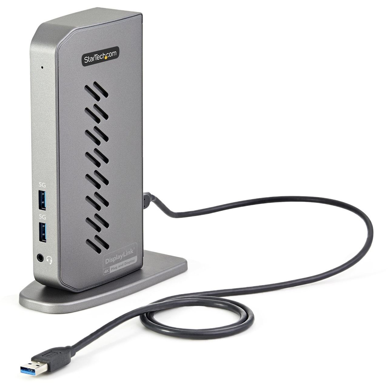 Startech USB-C USB-A Dock - Hybrid Universal USB 3.0 Docking station für USB-C oder USB-A Laptop - Dual-Monitor - GbE