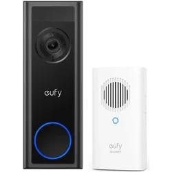 Anker, Klingel + Türsprechanlage, eufy Video Doorbell C30 with Chime - Voordeelbundel (Kabellos, WLAN)