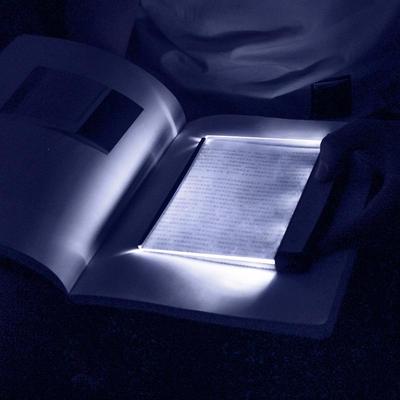 Inspired Deals LED Night Reading Panel Lamp With Eye Protection For Students & Book Lovers Black