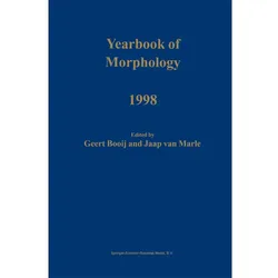 Yearbook of Morphology 1998, Fachbücher