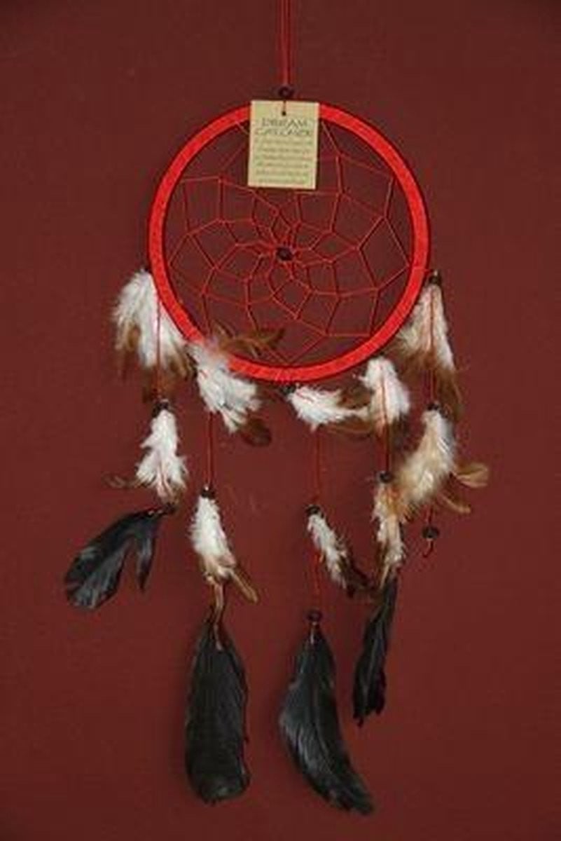 Rode Bali Dromenvanger zonder accessoires, Diameter: 18 cm