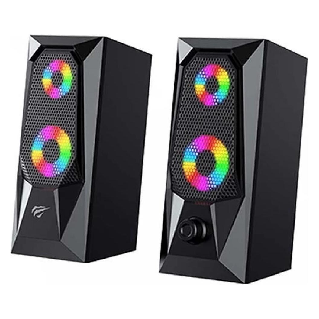 Havit Enceintes SK208 Pro RGB Illuminated (Noir) (SK208 PRO)
