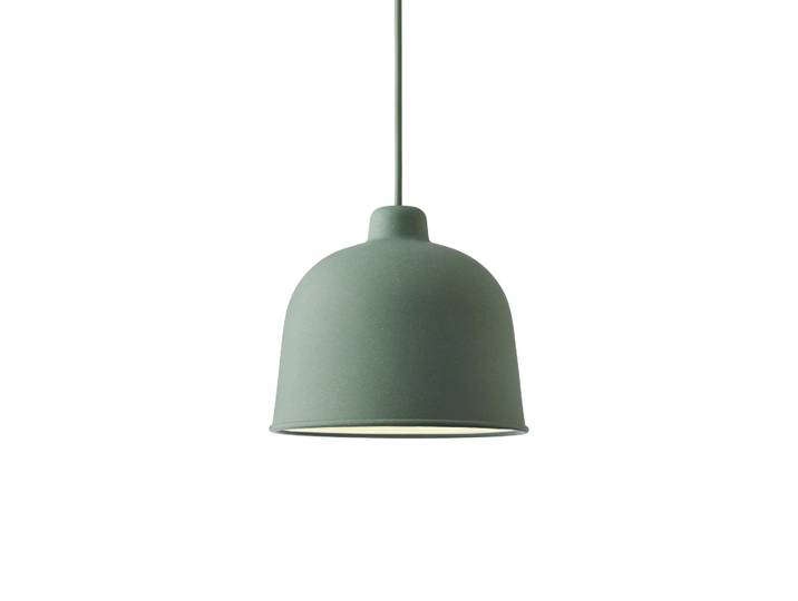 Muuto Lampe à suspension Grain dusty green (vert)