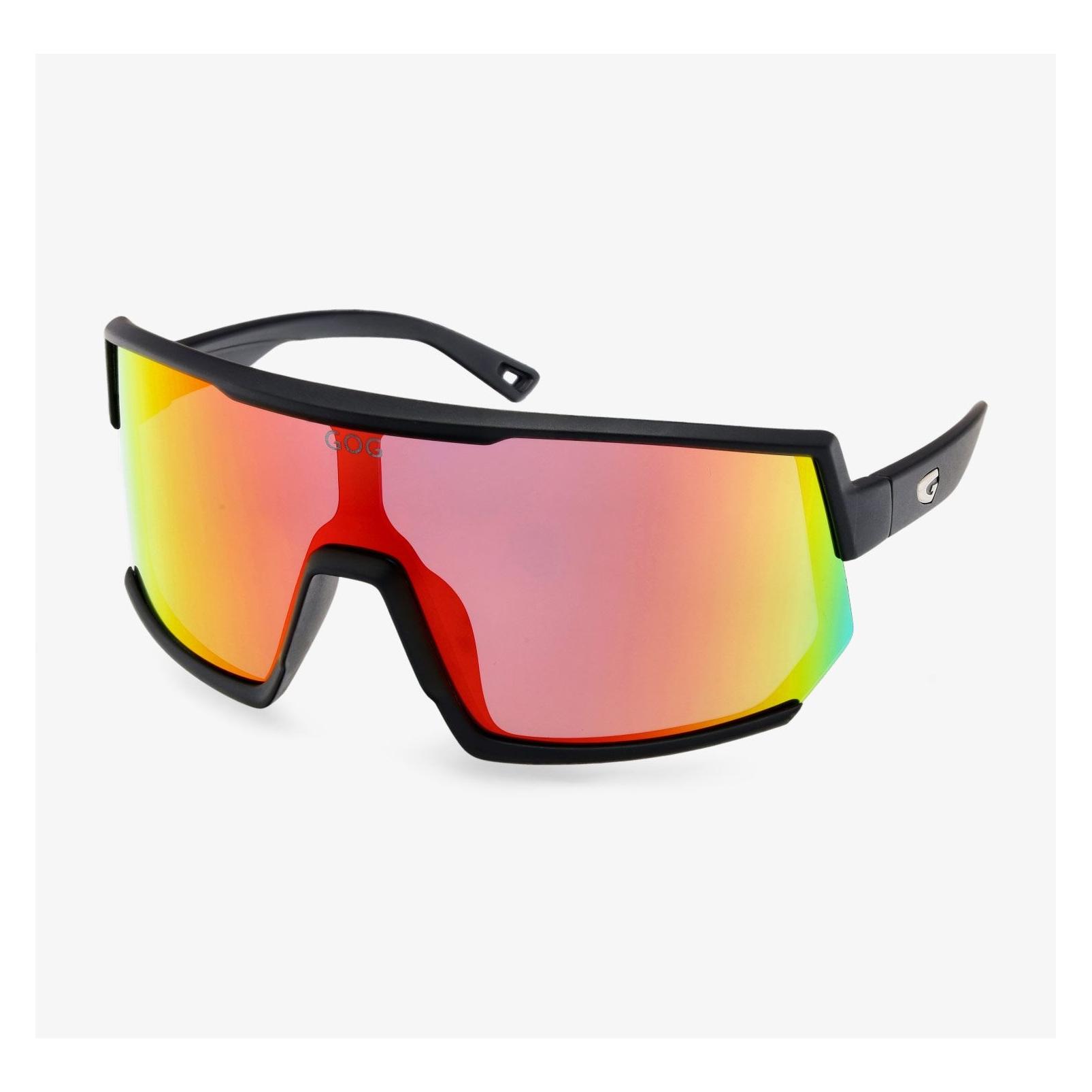 No Name Okulary na rower GOG Zeus - black/poly.red (Black) (264704)