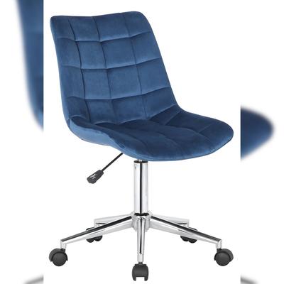 CLP Bürostuhl Medford Samt blau