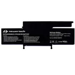 Newertech NuPower 71 Wh Batterie für MacBook Pro 13" Retina, Notebook Akku, Schwarz
