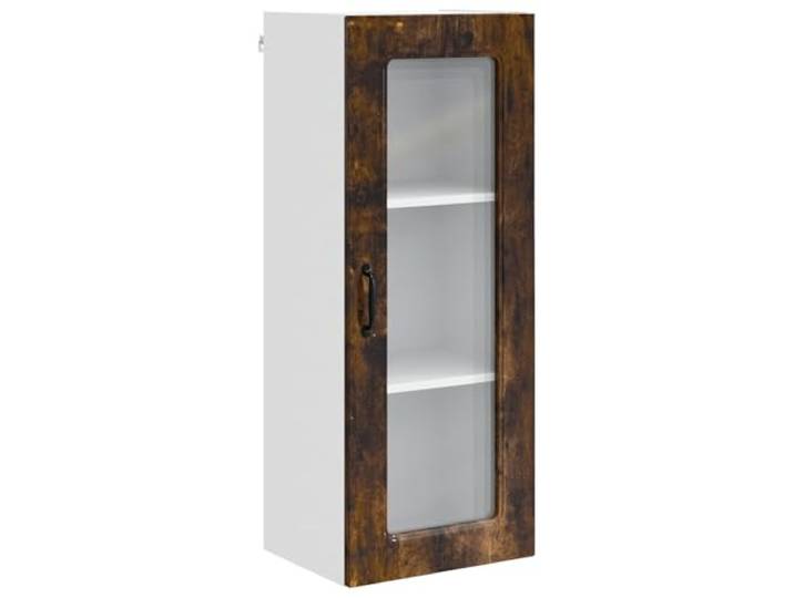IBUQDDV Küchenschrank Kalmar Räuchereiche 40 x 31 x 100 cm Holzwerkstoff Holzwerkstoff,rechteckige Form,glatte Oberfläche,stabiler Rahmen,einfacher Einbau,Innenbereich Küche
