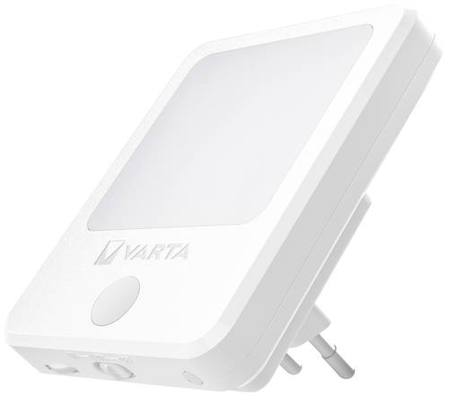 Varta Motion Sensor Plug Light 18624101401 Nachtlicht mit Bewegungsmelder LED Warmweiß Weiß