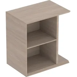 Geberit iCon Seitenelement wandhängend 37x40x24,5cm, Eiche