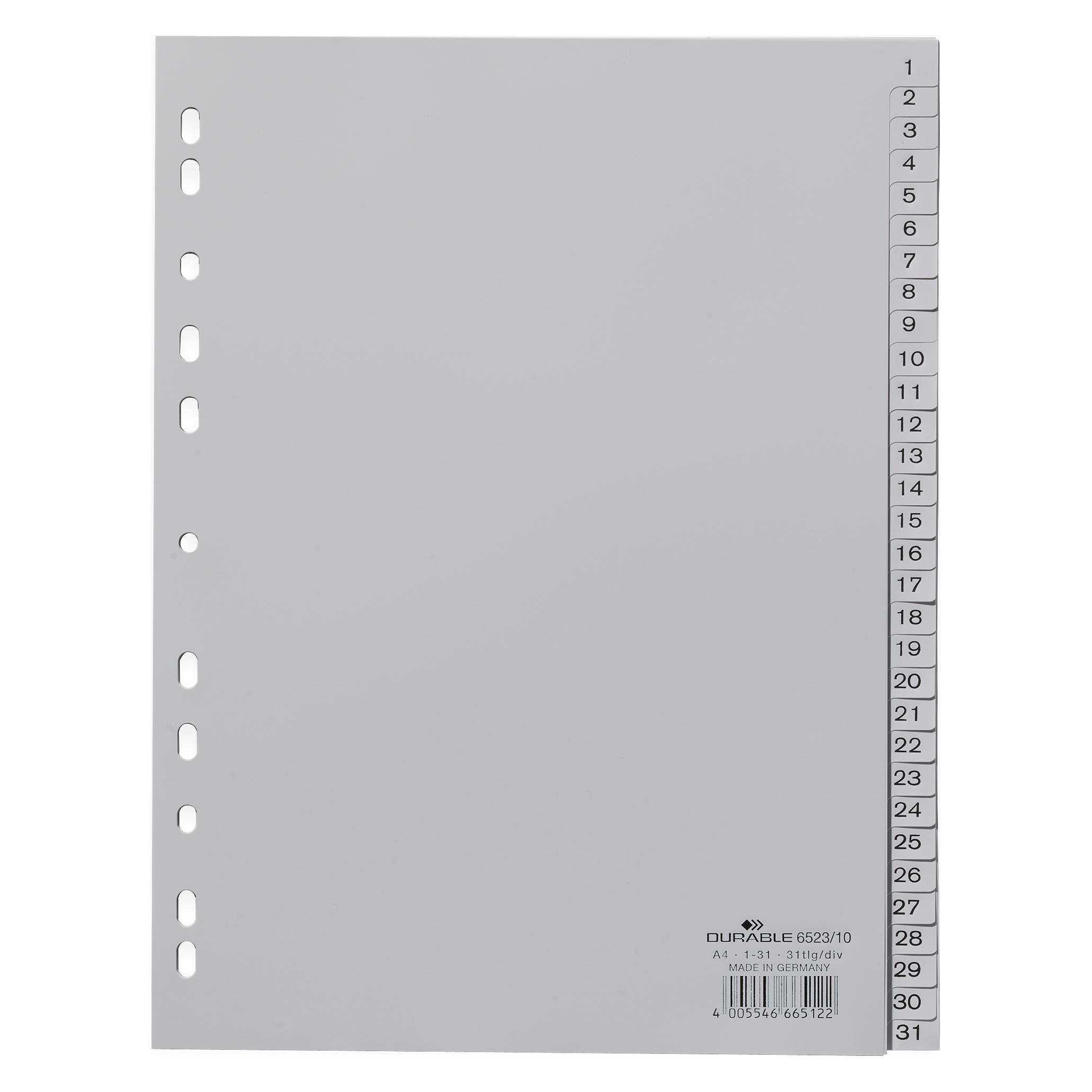 Durable Register PP (6523 10)